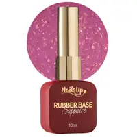 Rubber base NAILSUP Sapphire Flakes 09 10 ml