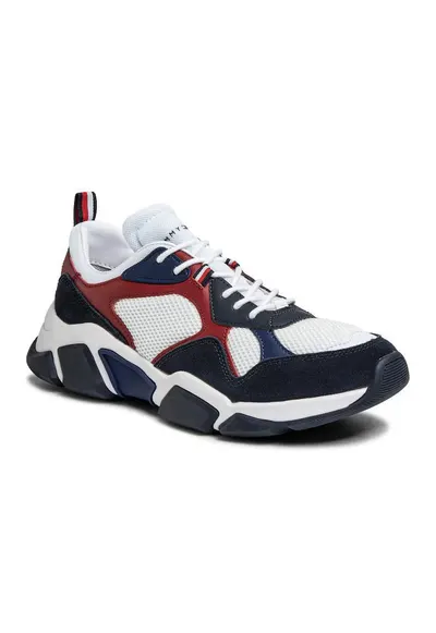 Pantofi Sport Barbati - Toamna/Iarna - Poliester - Model - Albastru - Alb