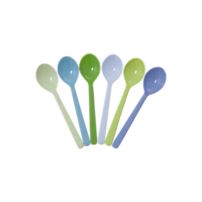 Set de 6 lingurite multicolore