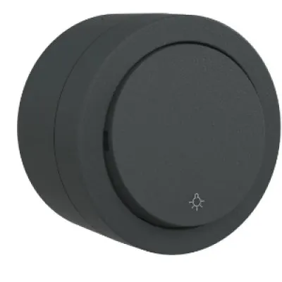 Intrerupator cu Revenire PT xOne Ovivo OV00944, 10A, 250V, IP20, antracit