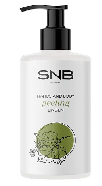 SNB Professional Peeling pentru mâini și corp cu lime, 250 ml