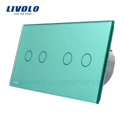 Intrerupator dublu+dublu, generatia noua Verde