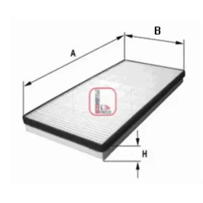 Filtru, aer habitaclu SOFIMA S 3015 C