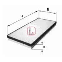 Filtru, aer habitaclu SOFIMA S 3075 C