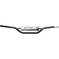 Ghidon otel MOTO, Steel CR High 28.6mm, MooseRacing, culoare negru