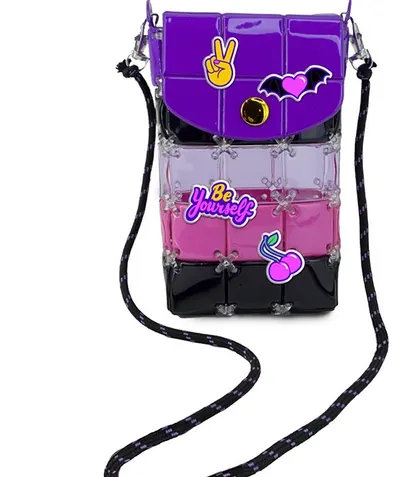 Set creativ Kidz World Studio Bags - husă pentru telefon, mov
