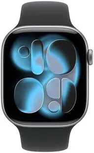 Smartwatch Apple - Watch S11 Cellular, 46 mm, S/M, Space Grey Aluminium/Black