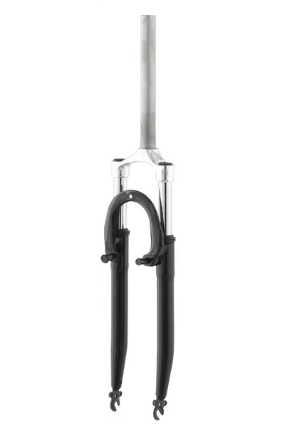 Furcă amortizată MODE 28" 1-1/8 neagră, cursă 63 mm