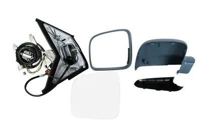 Oglinda stanga potrivit VW TRANSPORTER 2003-2009 - electrica, asferic, incalzita, grunduita