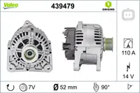 Alternator (14v, 110a) Potrivit Renault Grand Scenic Ii, Laguna Ii, Megane Ii, Scenic Ii 1.9d 2.0 11.02-