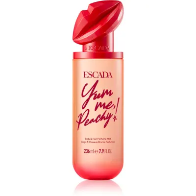 Escada Yum Me! Peachy Body & Hair Mist brumă parfumată pentru corp si par pentru femei 236 ml