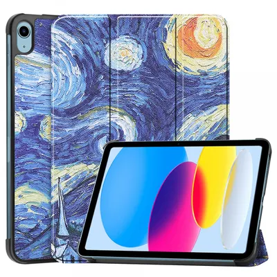 Husa pentru Apple iPad (2025) / (2022), Techsuit, FoldPro Starry Night, Multicolor