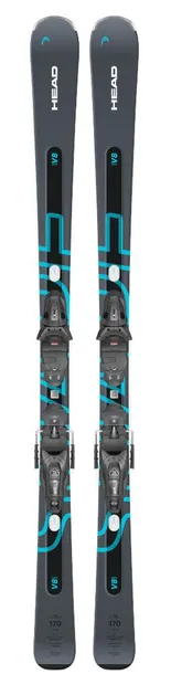 Head Shape e-V8 SW + Protector PR 11 GW Schiuri All Mountain - 177cm - Negru