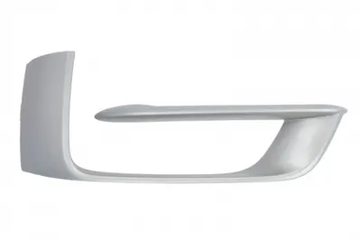 Ornament grila fata dreapta inferior, PURE EXPERIENCE, plastic, argintiu BMW X5 F15, F85 intre 2013-2017