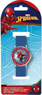 Ceas analogic educațional Kids Licensing - Spider-Man