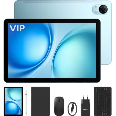 Tableta Doogee Tab G5 VIP, 4G SIM, Wi-Fi, 10.1-inch 120Hz IPS, Octa-Core, 128GB, Camera 8MP + 5MP, GPS, Stereo, Android 16, Blue