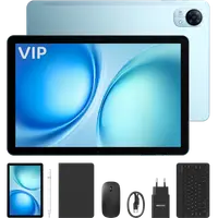 Tableta Doogee Tab G5 VIP, 4G SIM, Wi-Fi, 10.1-inch 120Hz IPS, Octa-Core, 128GB, Camera 8MP + 5MP, GPS, Stereo, Android 16, Blue