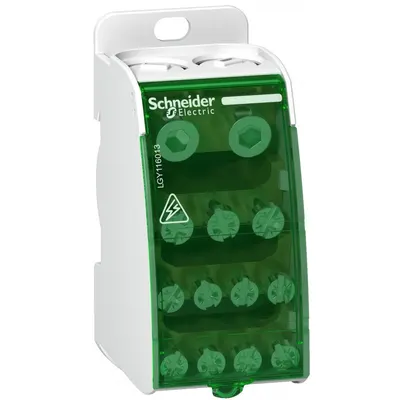 Clema de distributie monopolara Schneider 1 bara x 13 poli 160A Schneider LGY116013