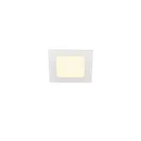 Spot incastrat, SENSER 12 Ceiling lights, white Indoor LED recessed ceiling light square white 3000K,