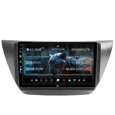 Navigatie Mitsubishi Lancer (2003-2007), Android, E-Octacore 2GB RAM + 32GB ROM, 9 Inch - AD-BGE9002+AD-BGRKIT282