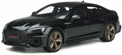 Model de colecție GT Spirit Modern: Mașini - Audi RS5 (B9) Sportback (Mythos black) (2020)