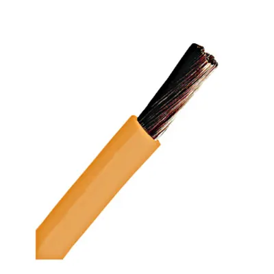 Conductor flex. izolaţie PVC H05V-K 0,75mm² portocaliu HPV
