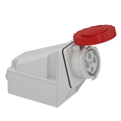 Priza Industriala Mureva, 63 A, 3P + E, 380, 415 V Ac, Ip67