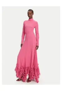 Rochie de seara - roz - maxi