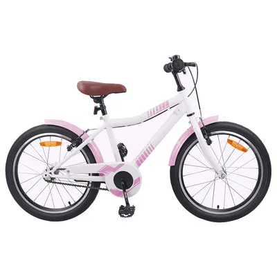vidaXL Bicicletă pentru Copii 24 Inci pentru 8-12 ani Roz deschis
