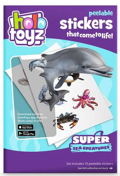 Stickere interactive HoloToyz Augmented Reality - Creaturi marine