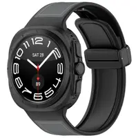 Curea Techsuit W056 pentru Samsung Galaxy Watch Ultra Series, Gri