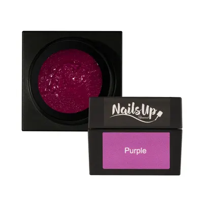 Gel NAILSUP Gypsum Purple 5g pentru Nail Art și Textură 3D