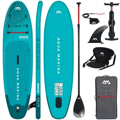 Aqua Marina Breeze 300 cm gonflabil SUP bord albastru + Kayak scaun