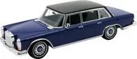 Mașină metalică Welly - 1963 Mercedes-Benz 600, albastru, 1:24