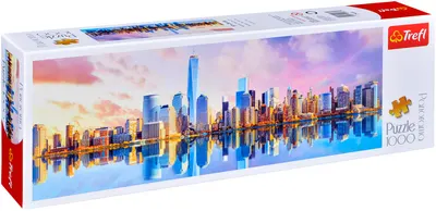 Puzzle panoramic Trefl din 1000 de piese - Manhattan