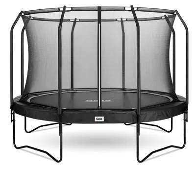 Trambulina Copii de gradina Salta PREMIUM BLACK EDITION Rotunda 366 cm Negru