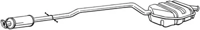 Toba esapament finala MINI (R50, R53), (R52) 1.6 intre 2001-2008