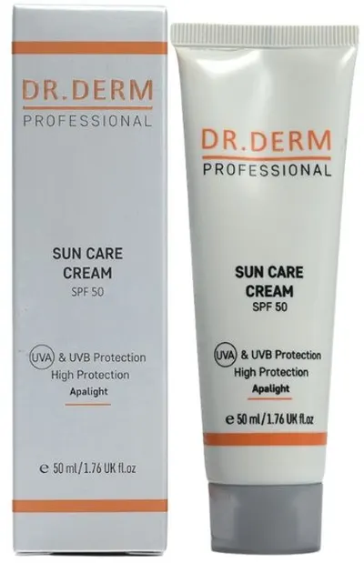 Dr. Derm Cremă de protecție solară pentru față, SPF50, 50 ml