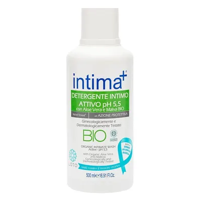 Sapun Lichid Intima Plus Aloe Vera si Nalba, Organic, 500 ml