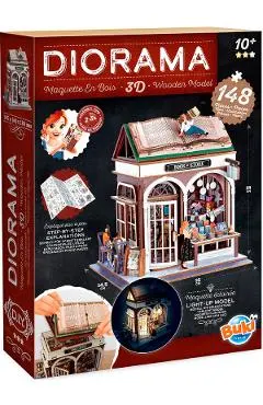 Diorama 3D: Librarie