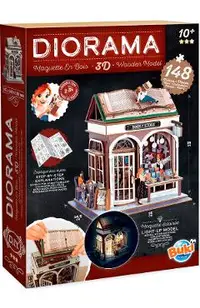 Diorama 3D: Librarie