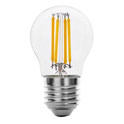 Bec LED filament glob dimabil 4W, E27, 2700K, 220-240V AC