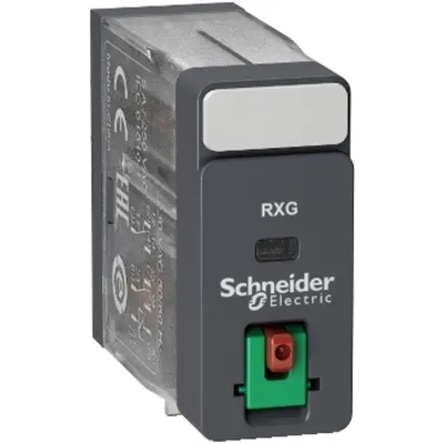 Releu Ambrosabil de Interfata, Zelio Rxg, 2 C/O Standard, 120V Ca, 5A, cu Ltb