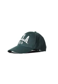 Sapca unisex cu logo brodat Ballard - Alb/Verde padure
