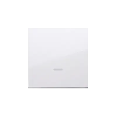 Component mecanism pentru intrerupator cu indicator luminos:SW1M, SW6M, SW7M, SP1M,alb