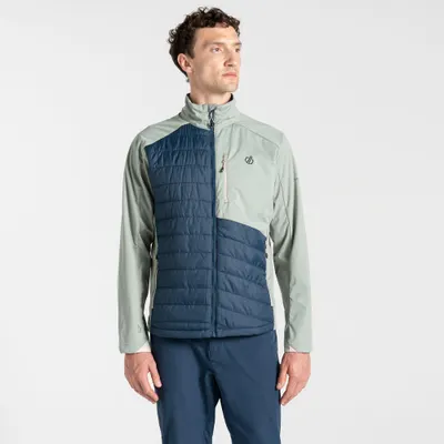 Jachetă Softshell Dare 2b pentru bărbați, hibrid portocalie și maro