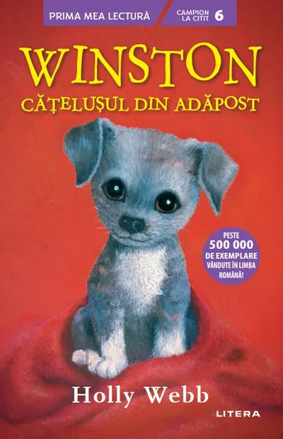 Winston, cățelușul din adăpost