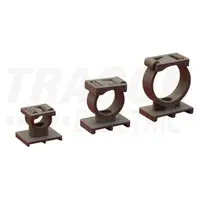 Clema cu blocare pt.cabluri si tevi, gri inchis TKCRZ-15 d=15mm, PA6.6