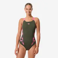 Costum de baie întreg înot Arena Swimpro Dark Damă