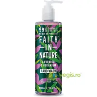 Sapun Lichid Natural cu Lavanda si Muscata 400ml